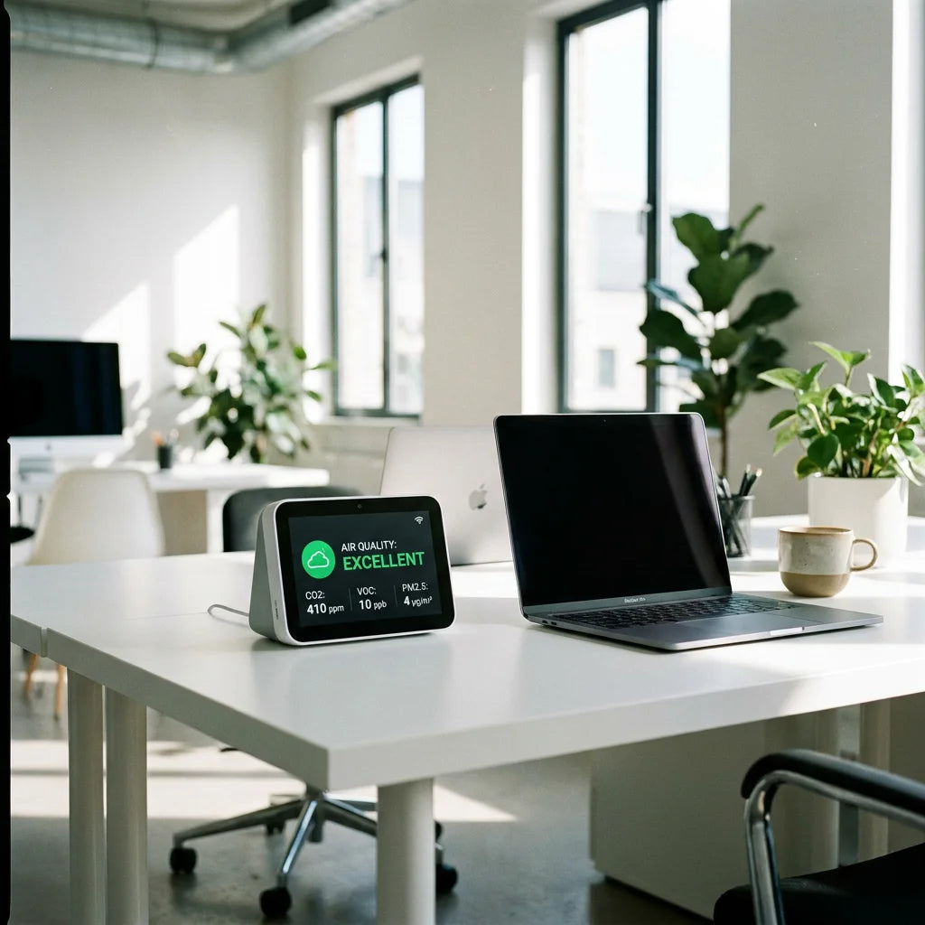 WiFi Air Quality Monitor - 8-in-1 Smart Detector