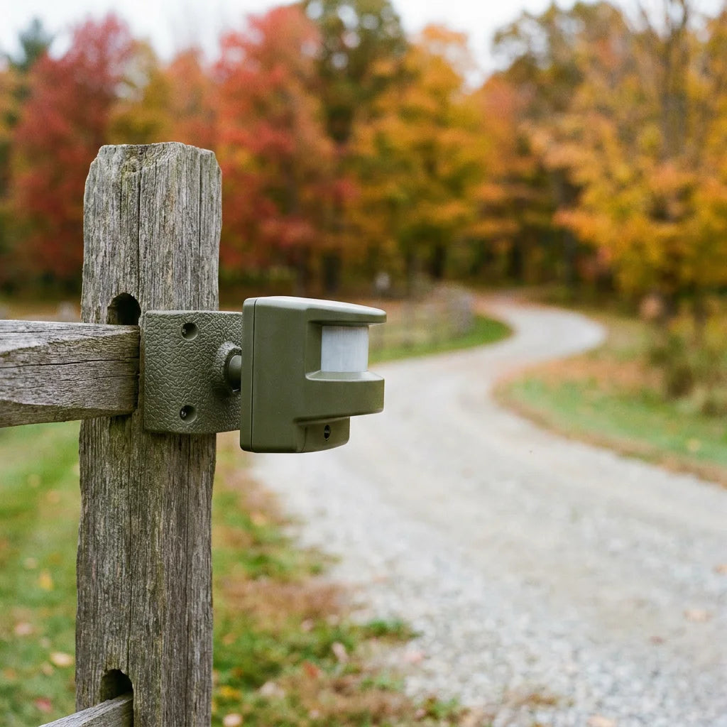 Long Range Wireless Driveway Alarm - Solar Powered