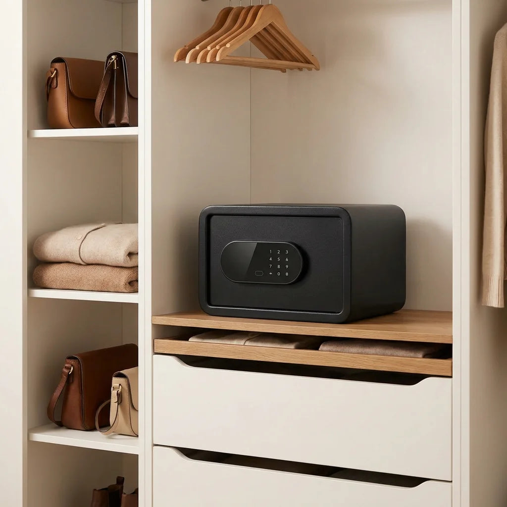 Smart Digital Security Safe - Fireproof & Waterproof