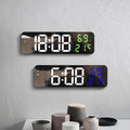 Smart Digital Wall Clock - Auto-Brightness LED