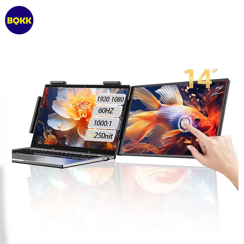Obsidian Pro 14" Dual Screen Extender - 1080P FHD IPS Touchscreen