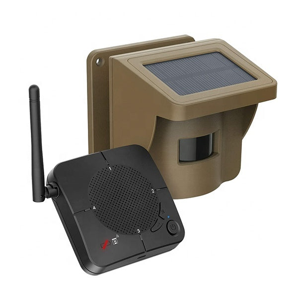 Long Range Wireless Driveway Alarm - Solar Powered